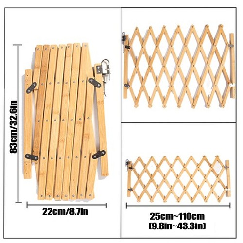 Wooden extendable pet dog - extendable,