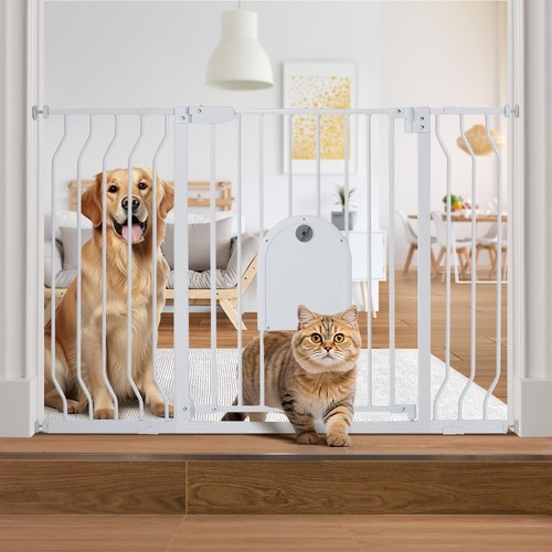 Comomy 123cm pet gate - comomy, 75-123cm