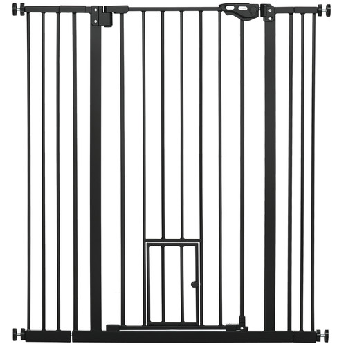 Pawhut extra tall dog gate - pawhut,