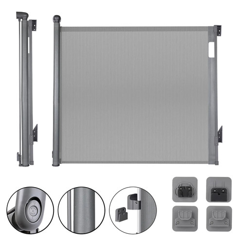 Baby safety gate - gate, retractable