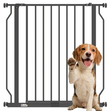 PawHut Dog Gate Wide Stair