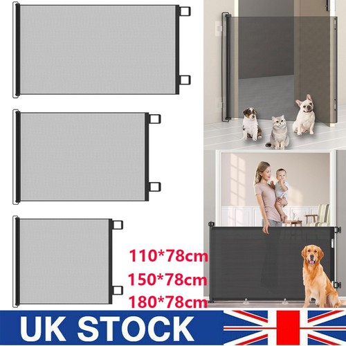 Retractable pet dog gate baby - pet,