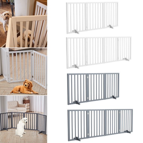 Wooden stair gate for dogs - wooden,